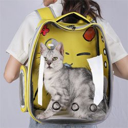 pet cargo tas kucing astronot